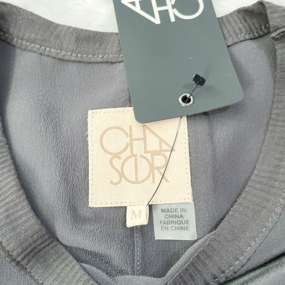 NWT- CHASER bundle semi sheer pocket long sleeve tops - Picture 10 of 12